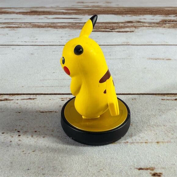 Nintendo Amiibo Pikachu Figure for Switch & Wii U Super Smash Bros - Picture 4 of 5